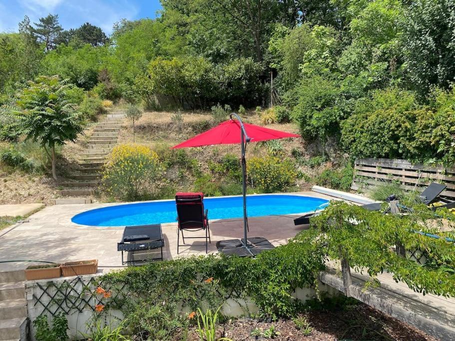 Villa Les Terrasses Dans La Nature Avec Piscine A 2 Pas De Lyon, Metro A 15Mn A Pied Pour Lyon Centre En 10Mn Ou Bus A 300M Pour Lyon Centre ウラン エクステリア 写真